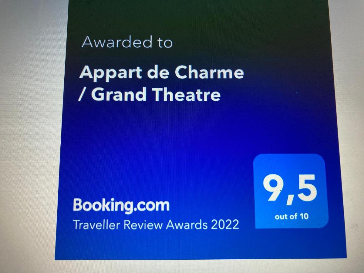 Appart De Charme / Grand Theatre بوردو المظهر الخارجي الصورة